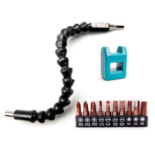 Load image into Gallery viewer, DOMOM Flexible Drill Bit Extension with Screw Drill Bit Holder
