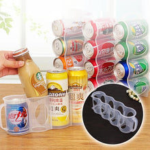 Load image into Gallery viewer, Cans and bottle refrigerator Storage Organizer
