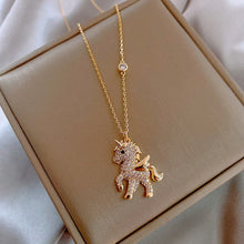 Load image into Gallery viewer, Angel Pony Pendant Necklace
