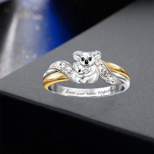 Load image into Gallery viewer, Creative Parent-child Bear Ring
