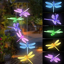 Load image into Gallery viewer, Solar-Powered Dragonfly Lights

