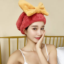 Load image into Gallery viewer, Super Absorbent Hair Towel Wrap for Wet Hair
