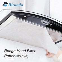 Load image into Gallery viewer, Hirundo Clean Cooking Nonwoven Range Hood Grease Filter Paper
