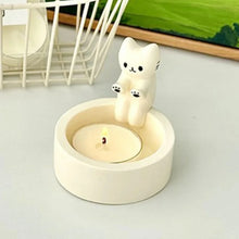 Load image into Gallery viewer, Cute Cat Candle Holder
