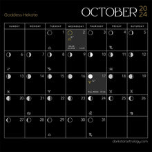 Load image into Gallery viewer, Dark Goddess 2024 Calendar
