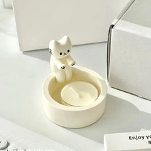 Load image into Gallery viewer, Cute Cat Candle Holder
