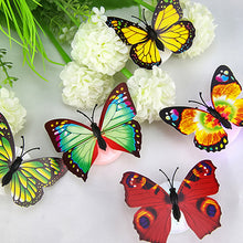 Load image into Gallery viewer, 3D LED Butterfly Decoration Night Light

