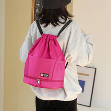 Load image into Gallery viewer, Drawstring Oxford Backpack
