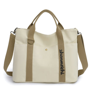 Printed Letter Crossbody Bag
