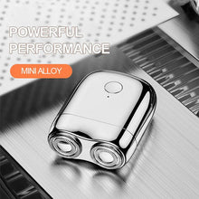 Load image into Gallery viewer, Waterproof Portable USB Men&#39;s Shaver
