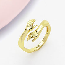 Load image into Gallery viewer, 2022 New-Couple Hug Ring Womens Day Gift Friends Mother Sister Girlfriend Gift

