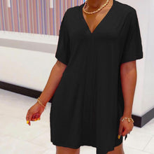 Load image into Gallery viewer, V-neck Batwing Sleeve Top &amp; Short Set
