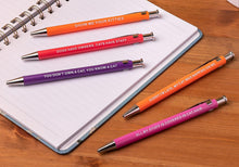 Load image into Gallery viewer, Funny Dog/Cat People Pens, A snarky gag gift for pet owners
