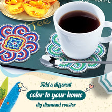 Load image into Gallery viewer, Diamond Crafts Coasters Diamond Painting Coasters (Mandala)

