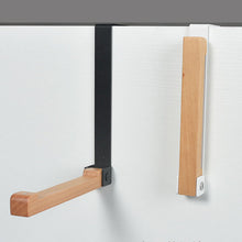 Load image into Gallery viewer, Foldable Wood Over The Door Hooks
