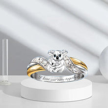 Load image into Gallery viewer, Creative Parent-child Bear Ring
