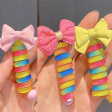 Load image into Gallery viewer, Colorful Telephone Line Hair Bands
