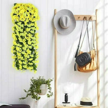 Load image into Gallery viewer, Vivid Artificial Hanging Orchid Bunch
