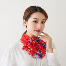 Load image into Gallery viewer, Fashion Lace Scarf Flower Collar
