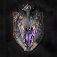 Load image into Gallery viewer, Wall Fantasy Dragon Head Wall Decor
