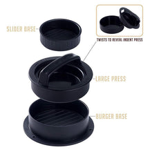 Load image into Gallery viewer, Hirundo 1-2-3 Burger Press Patty Maker
