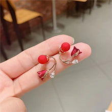 Load image into Gallery viewer, Versatile Tulip Flower Earrings
