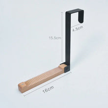 Load image into Gallery viewer, Foldable Wood Over The Door Hooks
