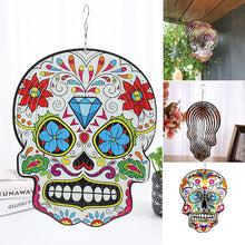 Load image into Gallery viewer, Sugar Skull Wind Spinners
