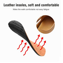Load image into Gallery viewer, Women&#39;s handmade leather sandals with soft bottom
