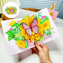 Load image into Gallery viewer, 3D Handmade Flower Greeting Card
