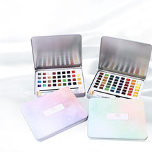Load image into Gallery viewer, Glitter/Metallic Watercolor set
