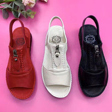 Load image into Gallery viewer, Solid Color Soft Sole Summer Sandals
