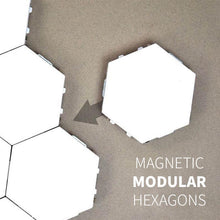 Load image into Gallery viewer, Hexagonal Wall Lamp Creative Geometry Assembly
