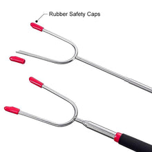 Load image into Gallery viewer, Telescopic Barbecue Forks
