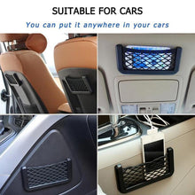 Load image into Gallery viewer, Car String Bag Pocket Storage Organizer
