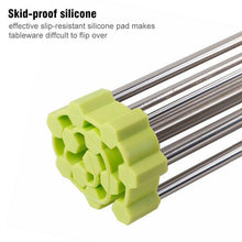 Load image into Gallery viewer, Stainless Steel Roll Up Dish Drying Rack, Foldable
