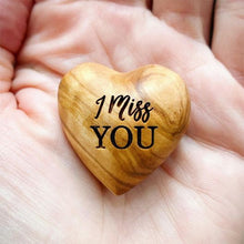 Load image into Gallery viewer, Little Pocket Hug Wooden Heart Token
