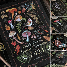 Load image into Gallery viewer, 2024 Dark Forest Lunar Calendar
