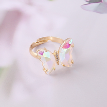 Load image into Gallery viewer, Gradient Butterfly Ring
