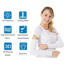 Load image into Gallery viewer, UV-Protection Sunscreen Cooling Sleeves
