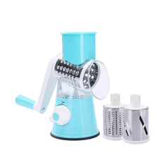 Load image into Gallery viewer, 3 in 1 Rotary Cheese Grater Vegetable Slicer
