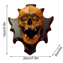 Load image into Gallery viewer, Shiny Skull Wall Décor

