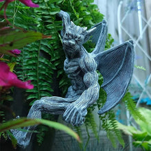 Load image into Gallery viewer, Dragon Winged Gargoyle Fence Hanger
