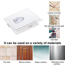 Load image into Gallery viewer, Hirundo® Waterproof Reusable Seamless Sticky Transparent Frosted Hooks
