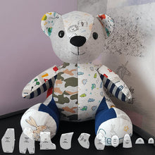 Load image into Gallery viewer, DIY Memory Bear Template Ruler Set
