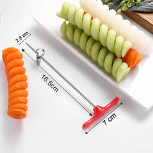 Load image into Gallery viewer, Hirundo Creative Vegetable Manual Spiralizer

