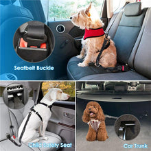 Load image into Gallery viewer, Adjustable Seat Belts for Dogs
