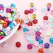 Load image into Gallery viewer, Smile Face Beads DIY Bracelets
