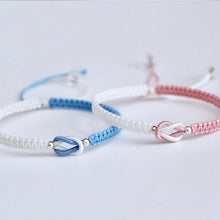 Load image into Gallery viewer, Linked Together Handmade Braided Bracelet
