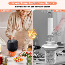 Load image into Gallery viewer, Electric Vacuum Sealer For Mason Jars
